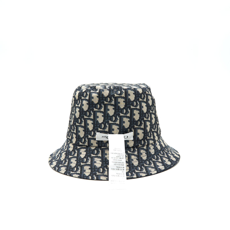 Dior Size57 Reversible Teddy-D Small Brim Bucket Hat