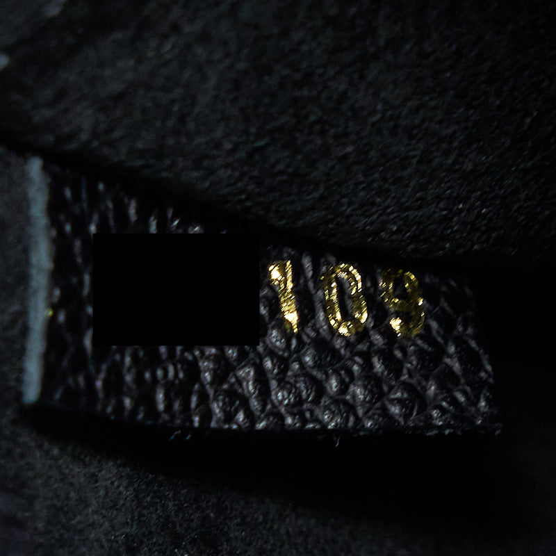 LOUIS VUITTON Vavin BB Monogram Empreinte Leather Shoulder Bag Black