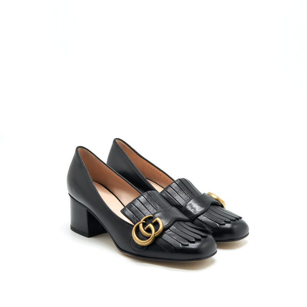 Gucci Size36 Leather Mid-Heel Pump