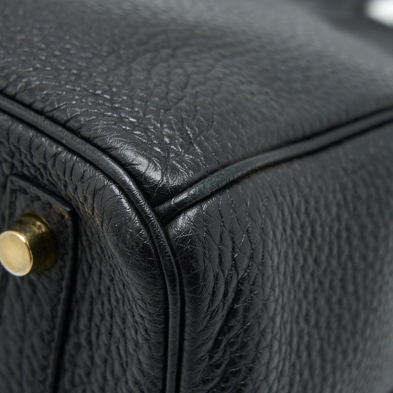 Hermes Birkin 30 Black GHW stamp A