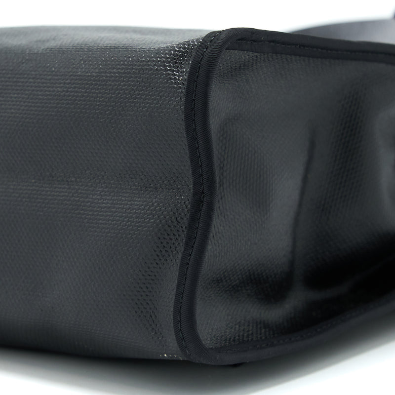Hermes Herbag Zip 31 Canvas/Leather Black SHW Stamp A