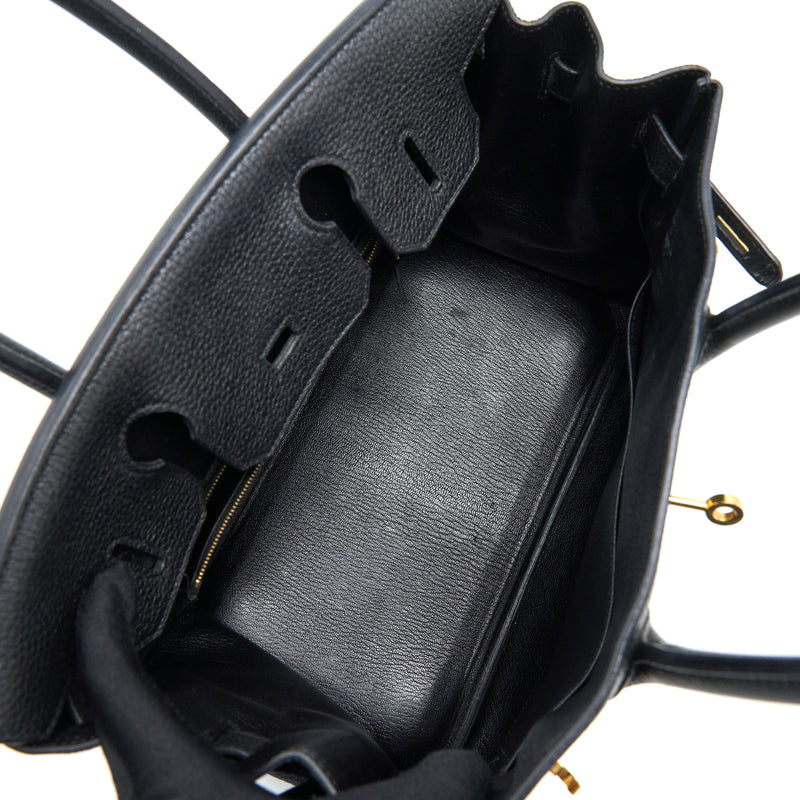 Hermes Birkin 30 Black GHW stamp A