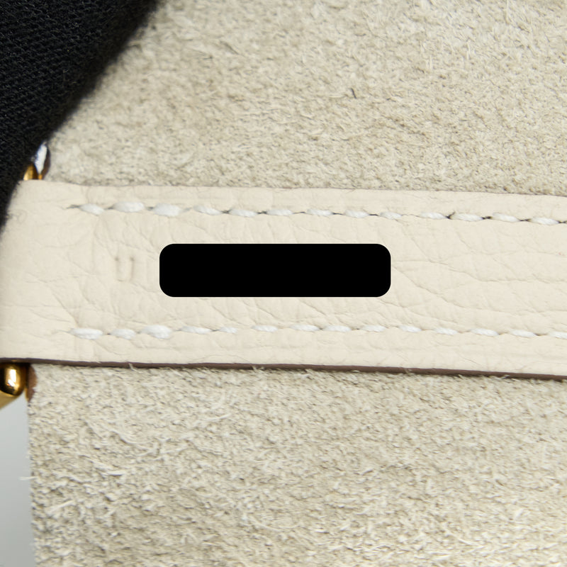 Hermes Picotin 18 Clemence Craie GHW Stamp U