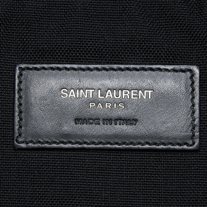 Saint Laurent/YSL City Backpack Nylon Black SHW