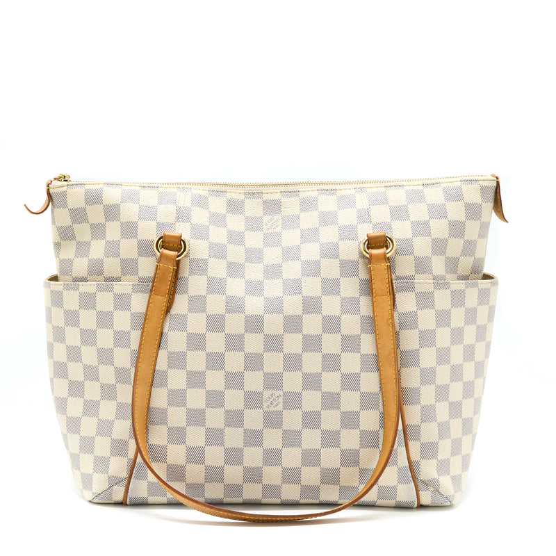 Louis Vuitton Totally MM Damier Azur GHW