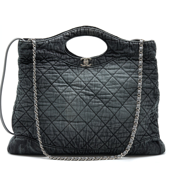 Chanel 31 Bag Danim Grey SHW