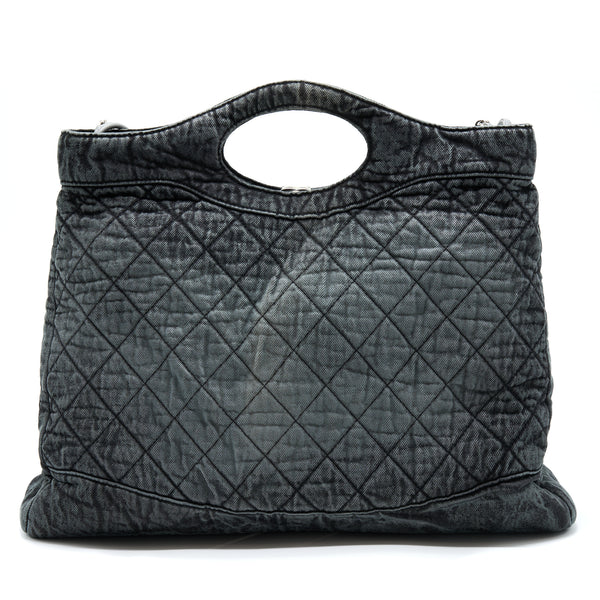 Chanel 31 Bag Danim Grey SHW