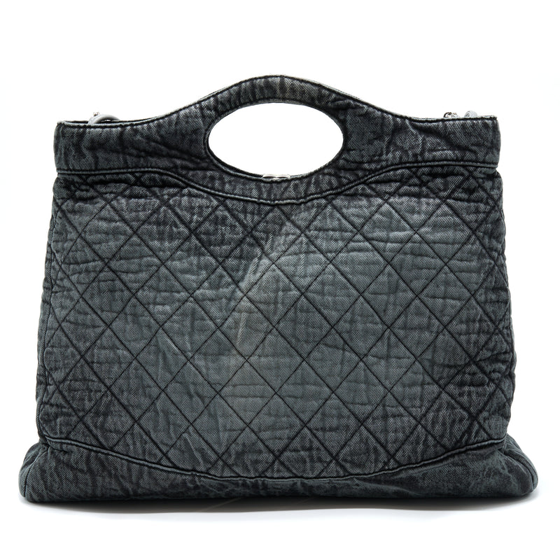 Chanel 31 Bag Danim Grey SHW