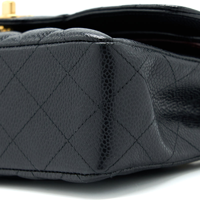 Chanel Small Classic Double Flap Bag Caviar Black GHW