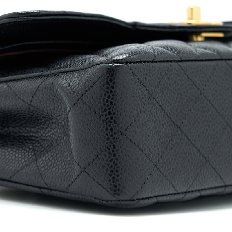 Chanel Small Classic Double Flap Bag Caviar Black GHW