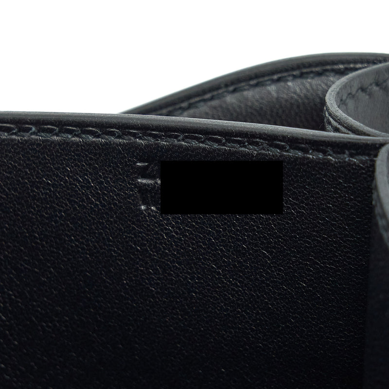 Hermes mini constance studio disco limited monsieur leather black with SHW stamp Z