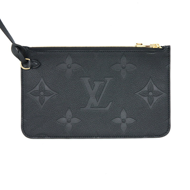 Louis Vuitton Neverfull MM Monogram Empreinte Black GHW