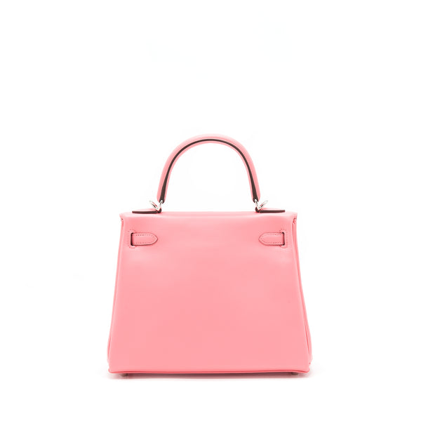 Hermes Kelly 25 Swift K4 Rose Ete SHW stamp Y