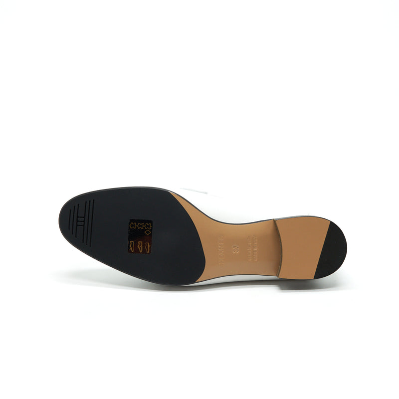 HERMES ROYAL LOAFER BLANC SIZE 37