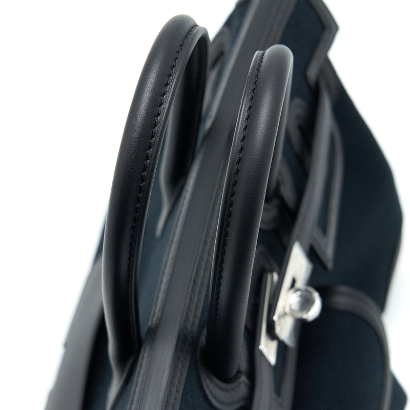 Hermes Birkin 25 Cargo Toile Geoland/Swift Black SHW Stamp U