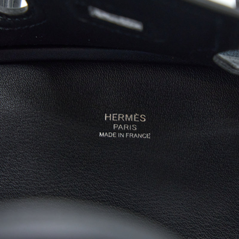 Hermes Birkin 25 Cargo Toile Geoland/Swift Black SHW Stamp U