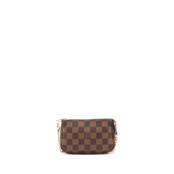 Louis Vuitton Mini Pochette Accessory Damier Ebene GHW