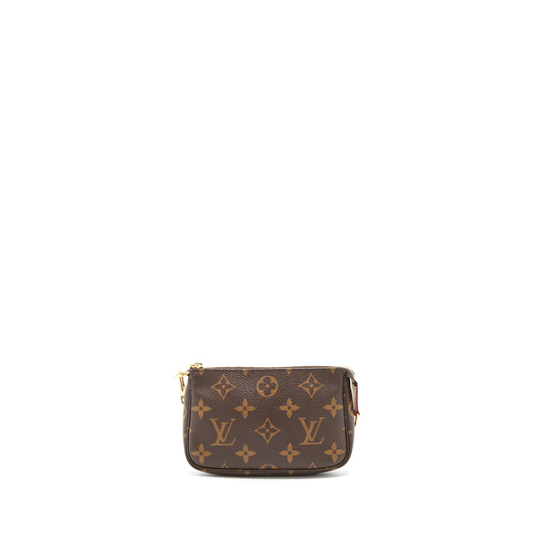 Louis Vuitton Mini Pochette Accessories Monogram GHW