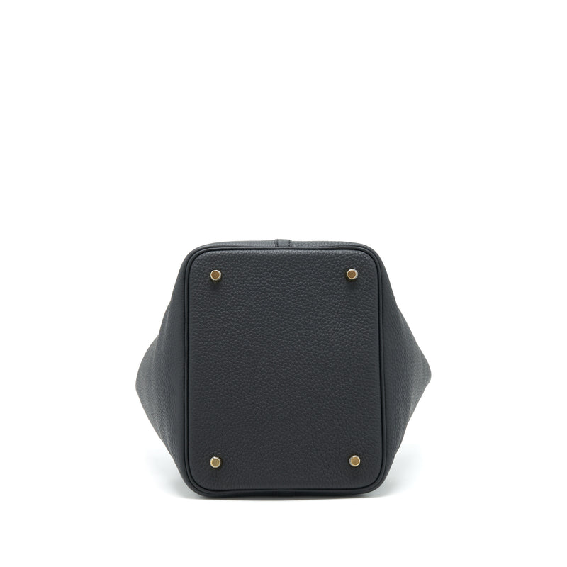 Hermes Picotin 22 Lock Bag Black GHW Stamp Y