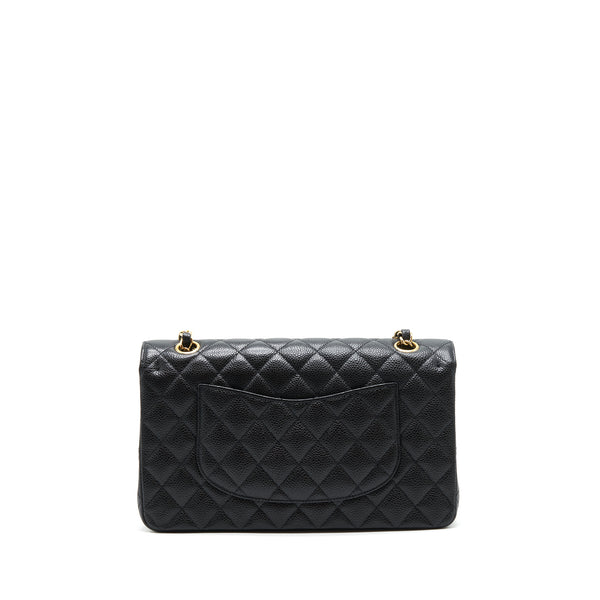 Chanel Medium Classic double flap Bag Caviar black GHW