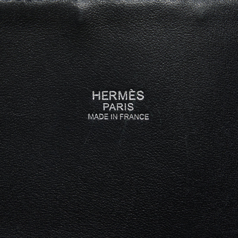 Hermes bolide 31 clemence leather black with SHW stamp T