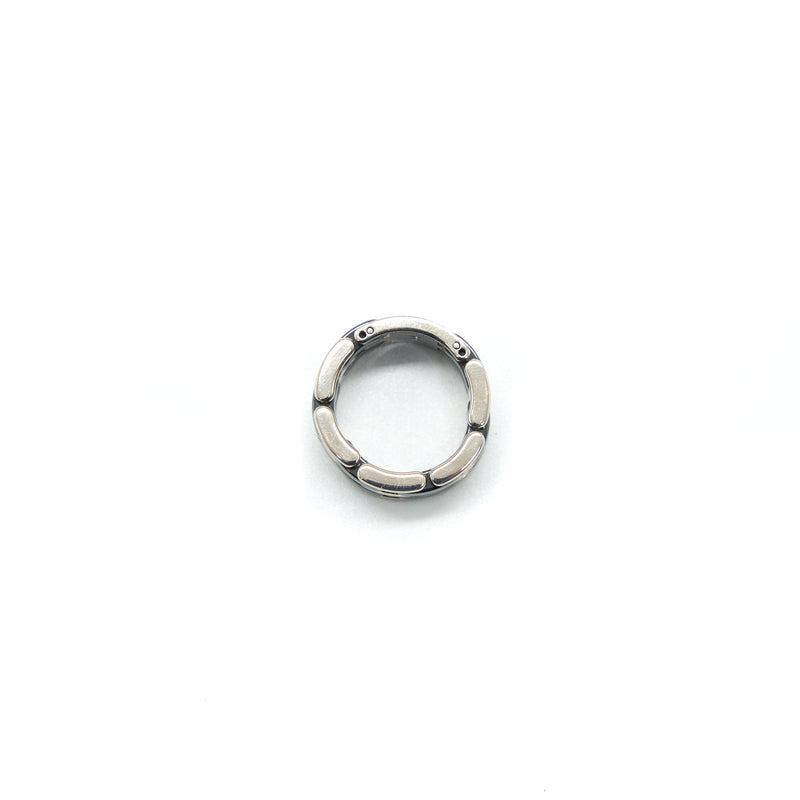 Chanel Ultra Ring Large version 18k white Gold, Black Ceramic size55