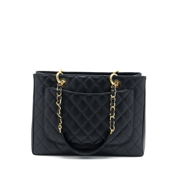 Chanel Grand Shopping Tote Bag Caviar Black GHW