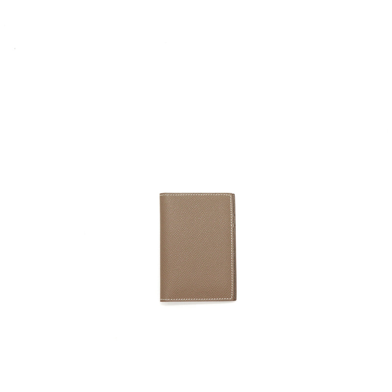Hermes MC2 Euclide Card Holder Etoupe Epsom leather