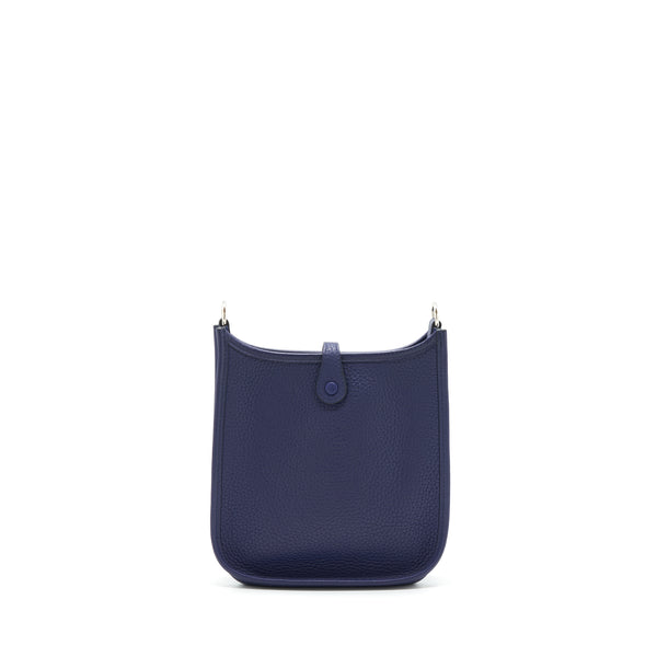 Hermes Mini Evelyne 16 Amazon Bag Blue Encre SHW Stamp D