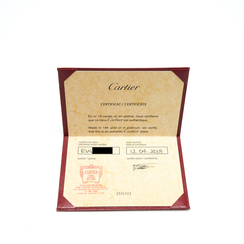 Cartier Juste Un Clou Bracelet White Gold size16