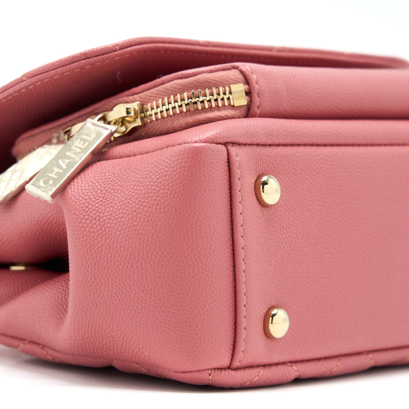 Chanel Small Business Affinity Caviar Pink LGHW