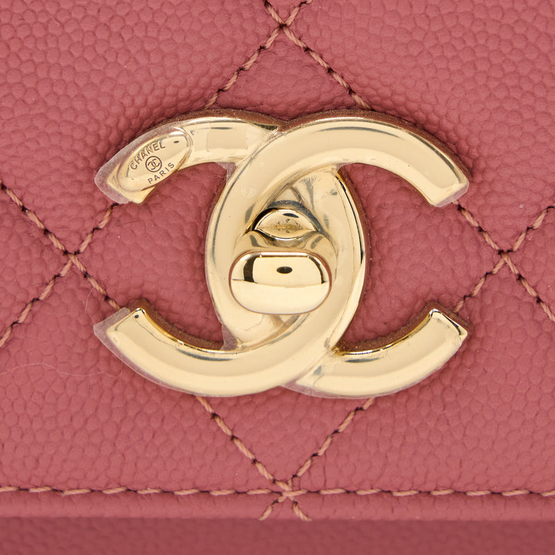 Chanel Small Business Affinity Caviar Pink LGHW