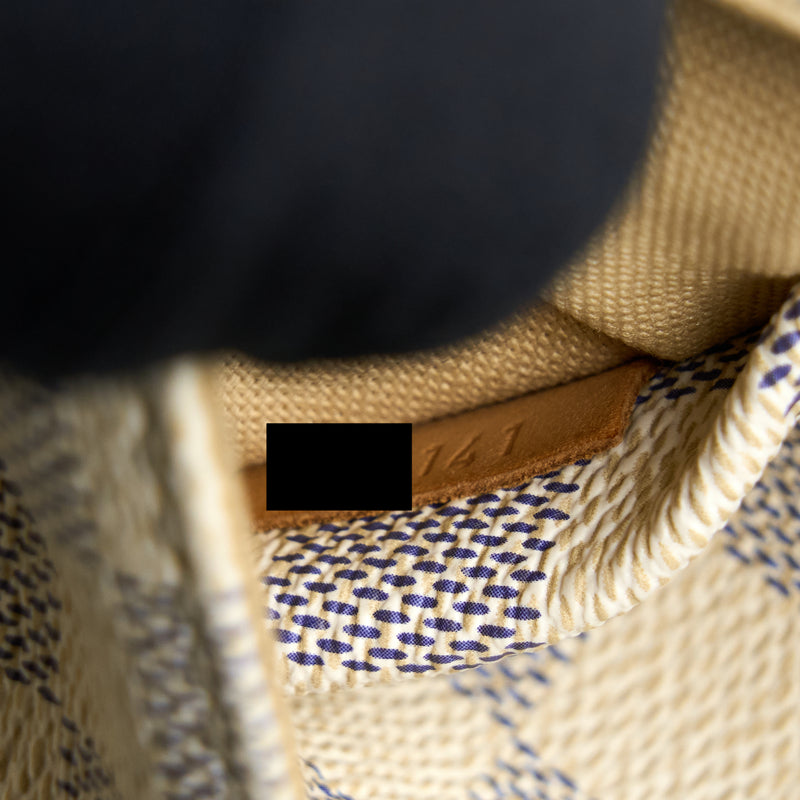 Louis Vuitton Totally MM Damier Azur GHW