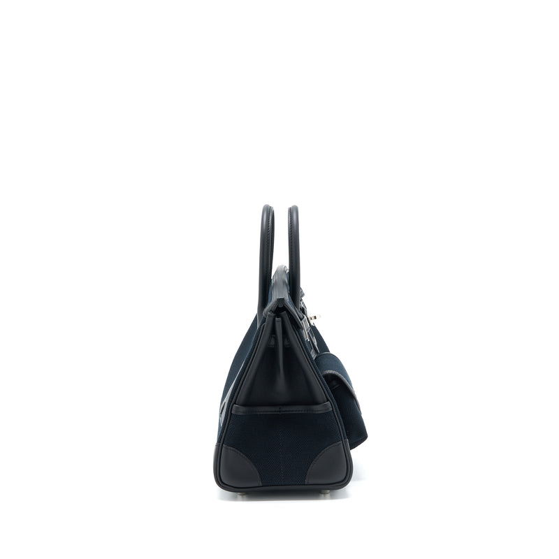 Hermes Birkin 25 Cargo Toile Geoland/Swift Black SHW Stamp U