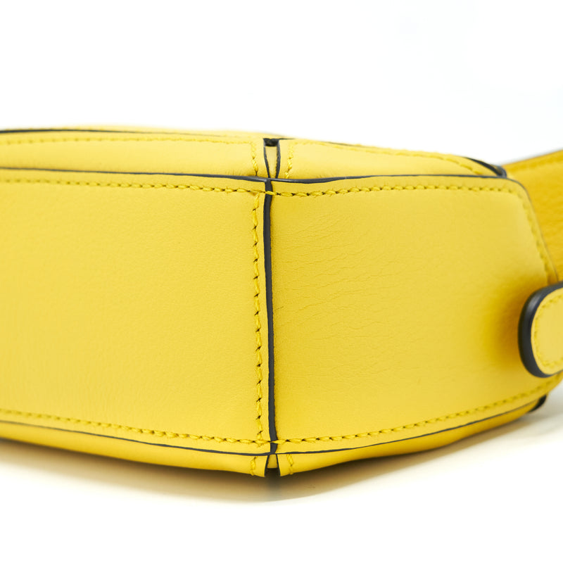 Loewe Nano Puzzle Calfskin Yellow SHW