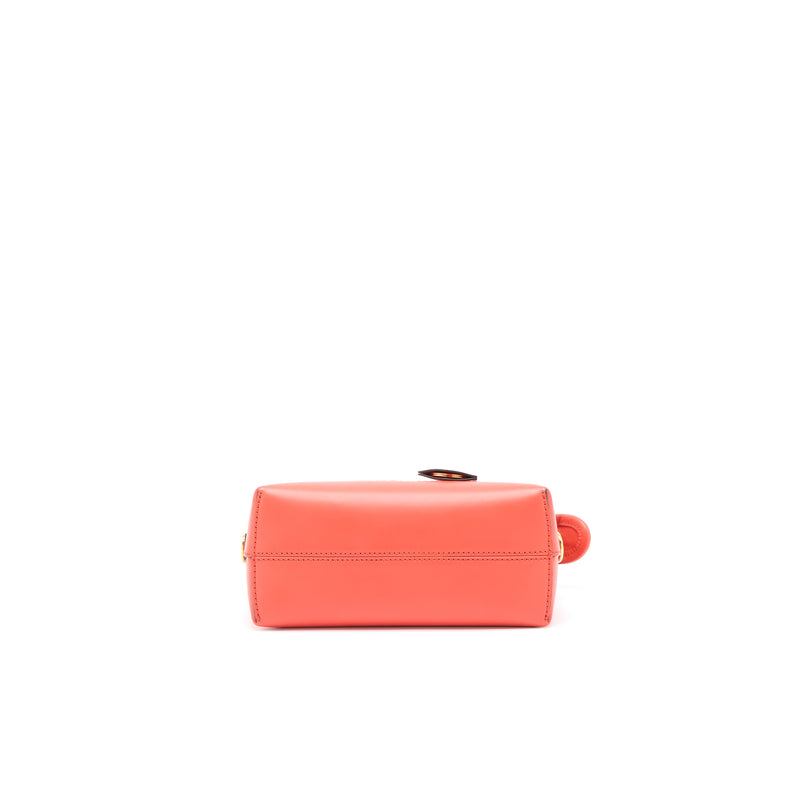 Fendi By The Way Mini Calfskin Red/Orange GHW