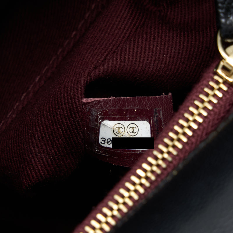 Chanel Medium Coco Handle Caviar Black LGHW