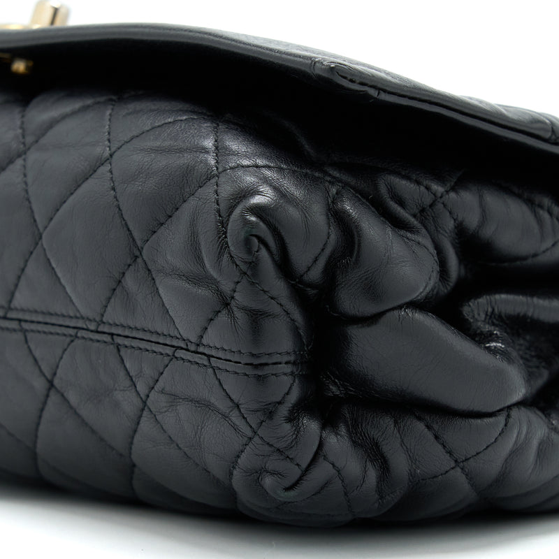 Chanel Quilted Seasonal Flap Bag Black GHW