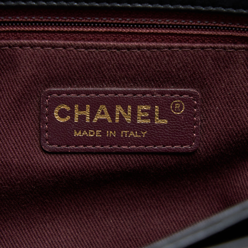 Chanel Quilted Seasonal Flap Bag Black GHW