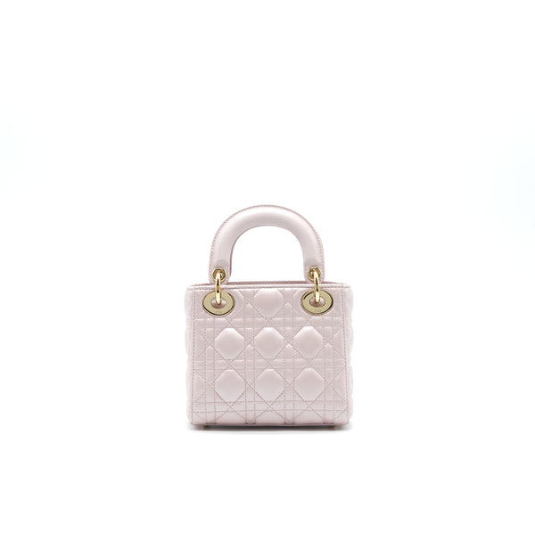 Christian Dior Mini Dior Lambskin Pink GHW