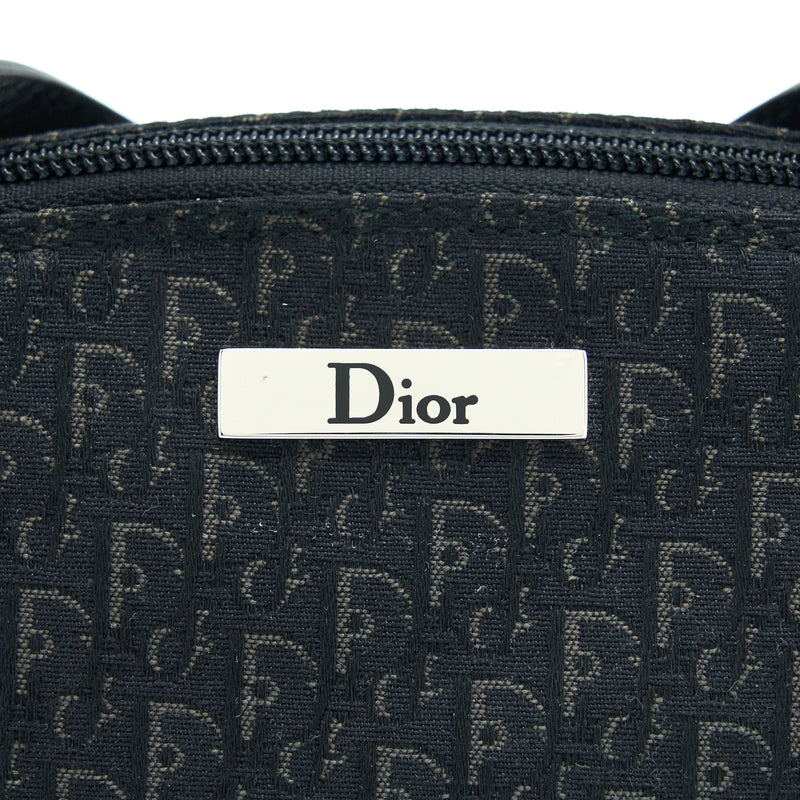 Dior Vintage Mini Bag Oblique Canvas Black SHW