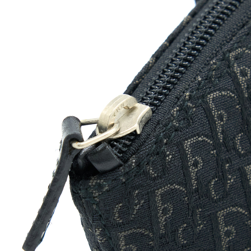 Dior Vintage Mini Bag Oblique Canvas Black SHW