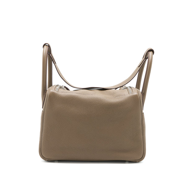 Hermes Lindy 30 Clemence Etoupe SHW Stamp Y