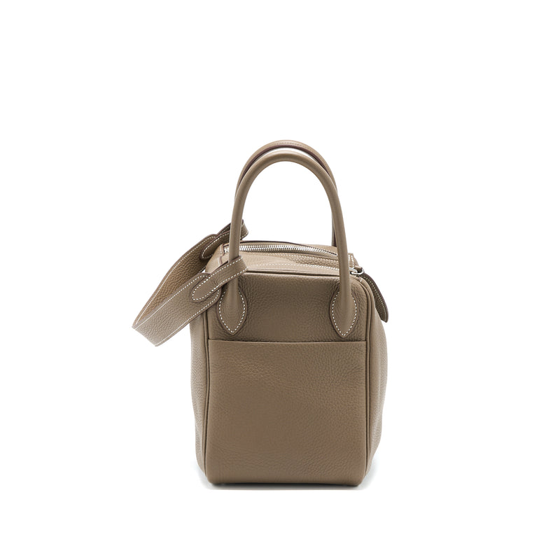 Hermes Lindy 30 Clemence Etoupe SHW Stamp Y