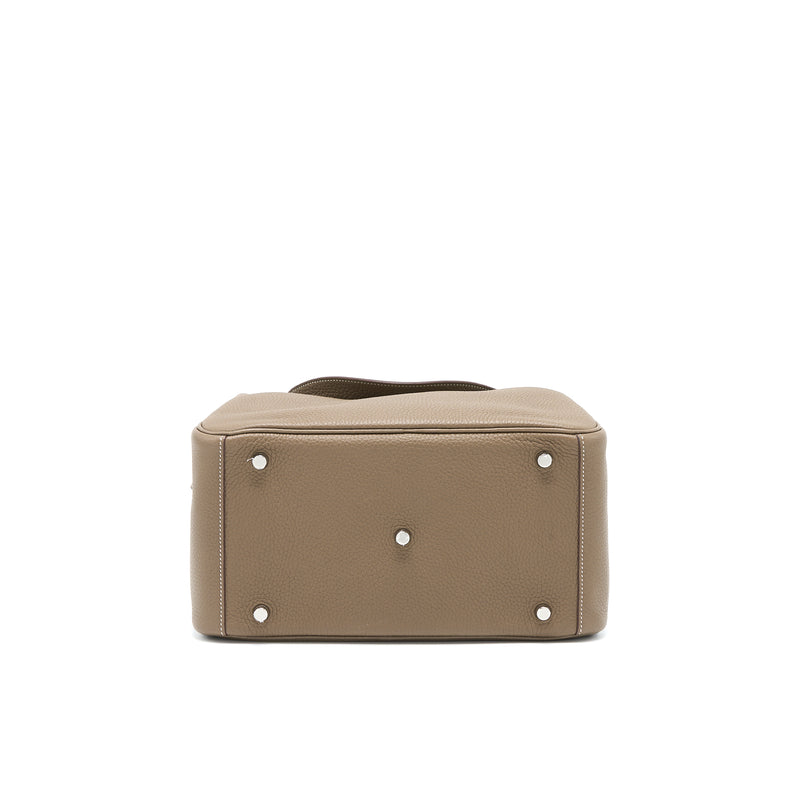 Hermes Lindy 30 Clemence Etoupe SHW Stamp Y