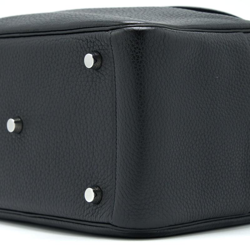 Hermes Lindy 26 Clemence Black SHW Stamp Y