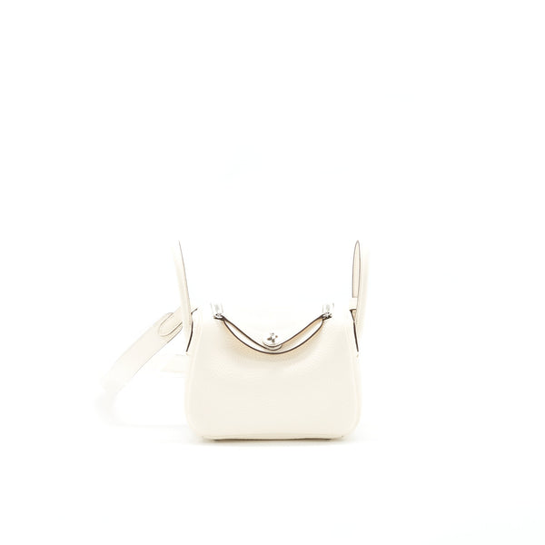 Hermes Mini Lindy Clemence Nata SHW Stamp Z