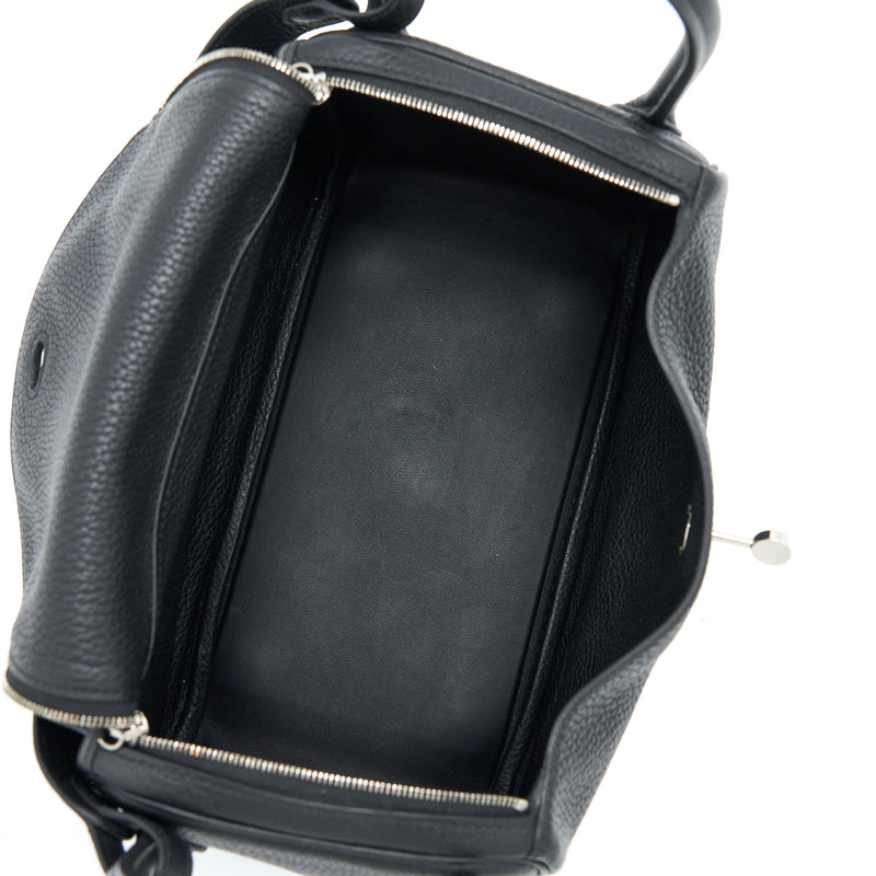 Hermes Lindy 26 Clemence Black SHW Stamp Y
