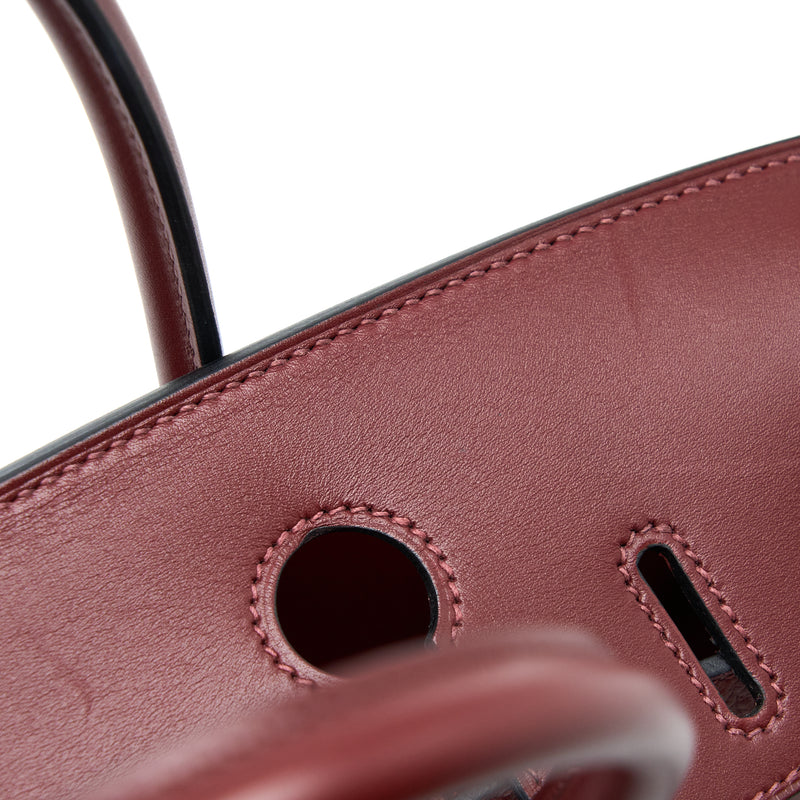 Hermes Birkin 30 Touch Clemence/Sombre Rough H GHW Stamp D