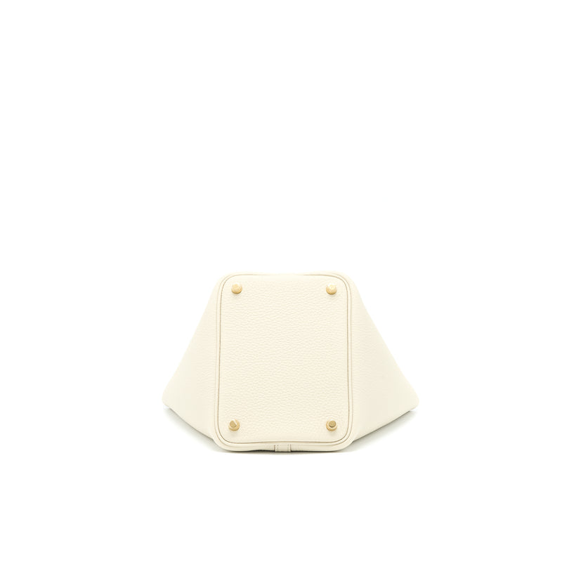 Hermes Picotin 18 Lock Bag Clemence Beton GHW Stamp U